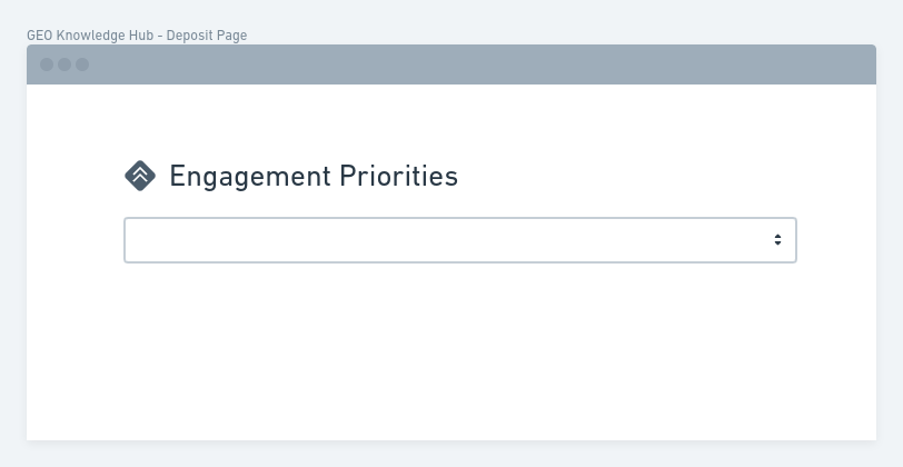 GEO Priorities - Deposit 1