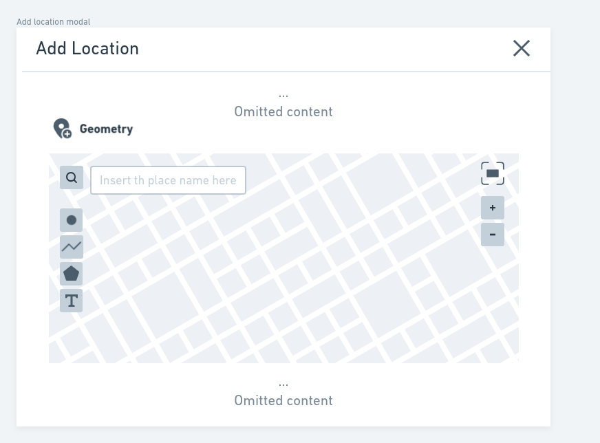 Geospatial metadata previewer - Search place by name option